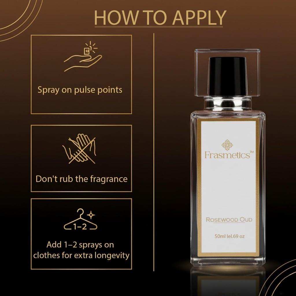 Rosewood Oud Туалетная вода для мужчин – Особый романтический подарок ко Дню святого Валентина с ароматом палисандра, уда и сандала, теплый древесный