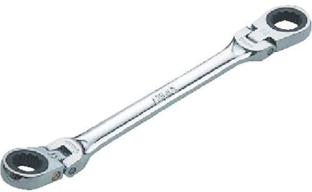 Kyoto Machine Tool Трещоточный комбинированный ключ с шарниром 12x14 мм MR11214F (КТК) (Двусторонний тип)