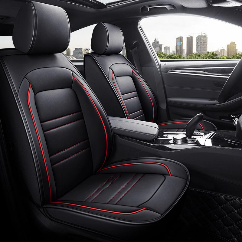 Совместимый с 2013, 2015, 2016 Buick Excelle Кожаный Чехол на Автосиденье, Всесезонный, Полное Покрытие