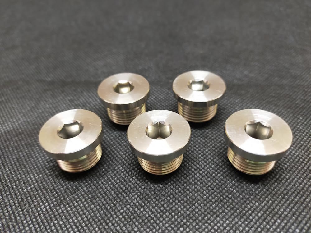 Колпачок из нержавеющей стали для адаптера датчика O2 M18 x Для закрытия отверстия для снятия измерителя соотношения и стального измерителя P1.5 воздух-топливо A/F (нержавеющая крышка,