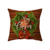 Christmas Theme Decorative Printing Pattern Cushion Cover Home Living Room Sofa Decorative Pillow Pillow Cover