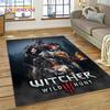 3D Ковер The W-Witcher 3 Game Wild Hunt для Спальни Гостиной Домашнего Дивана, Большой Игровой Декор для Детей, Напольный Коврик