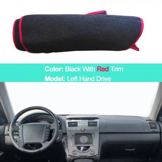 2 LayerCar Dashboard Cover Dash Mat Carpet For Ssangyong Rexton 2007-2017 LHD RHD Sunshade Dash Board Cover Auto Sun DashMat