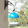 Bird Feeder Dome Cover Hummingbird Waterer Bowl Wild Bird Feeding Tray For Backyard Garden Patio
