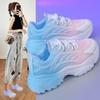 Ins 2022 Korean Women's Shoes Breathable Summer Platform Sports Casual Shoes for Female Students