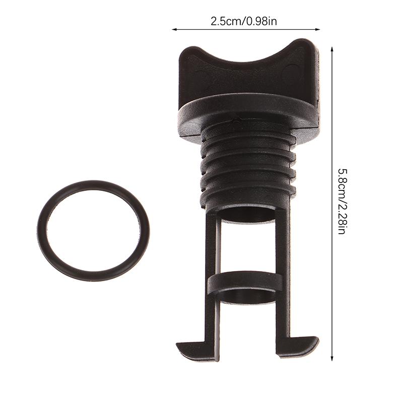 Универсальный 17-миллиметровый нейлоновый лодочный морской яхтенный плот сливное отверстие стандартный размер крупная резьба заглушка замена для каяка каноэ