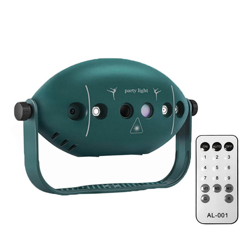 2025 Новые светодиодные 6-лучевые с 72 узорами сценические огни USB с питанием DJ пульт дистанционного управления стерео вечеринка свадьба декоративная лампа KTV диско огни