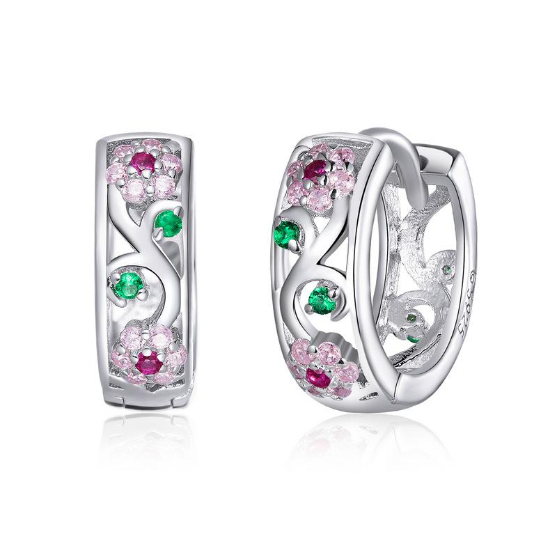 Модные маленькие серьги-гвоздики из стерлингового серебра 925 пробы, гипоаллергенные оригинальные серьги с платиновым покрытием