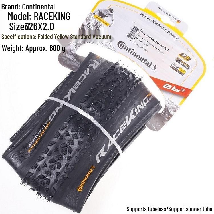 Continental Race King Mountain Bike Tire 26/27.5/29x2.0/2.2