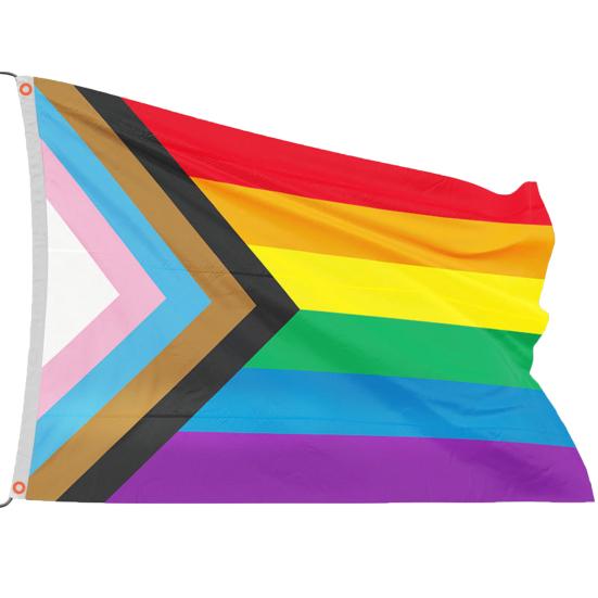 90x150cm Tear-resistant Rainbow Flag Digital Printing Great Large Size LGBT Banner