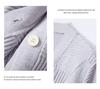 Pure color gentle short-sleeved cardigan jacket with mulberry silk, spring and summer new style, simple and versatile women's knitted sweater