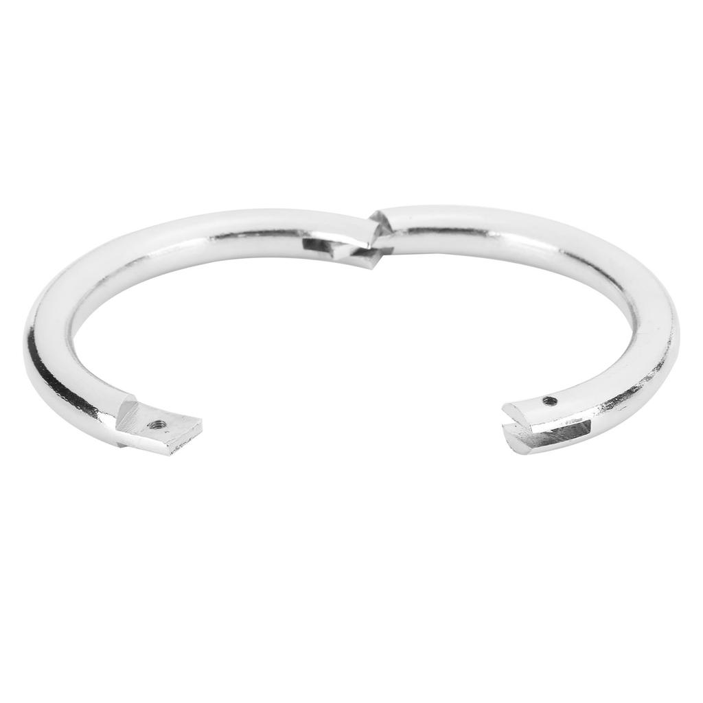 Металлическое кольцо для носа быка и коровы, хромированное, для сельскохозяйственных животных, крупного рогатого скота, ветеринарного аксессуара