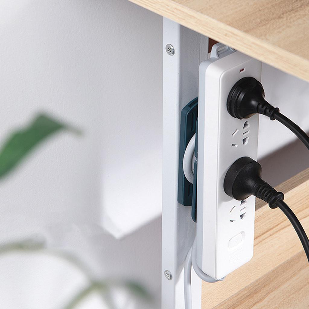 Самоклеящийся удлинитель, настольный держатель для розеток, фиксатор для кабеля, органайзер для проводов, настенный фиксатор для розеток, крючок для пульта дистанционного управления