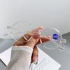Классические синие очки с защитой от синего света Ультралегкие Защита глаз Компьютерные очки ПК Y2K Круглые Очки Офис