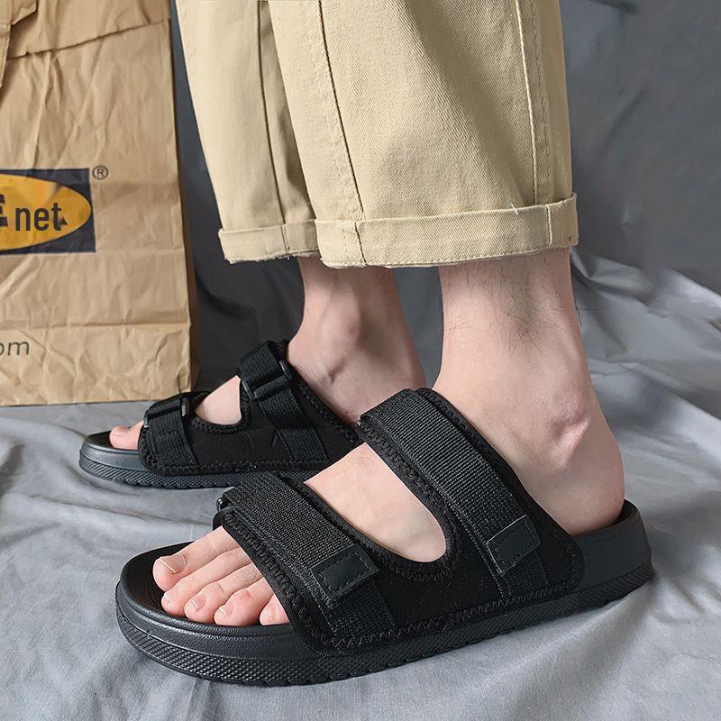 Летняя мужская дышащая пляжная обувь слипоны 2025: Стильные, Удобные, Двухцелевые Тапочки