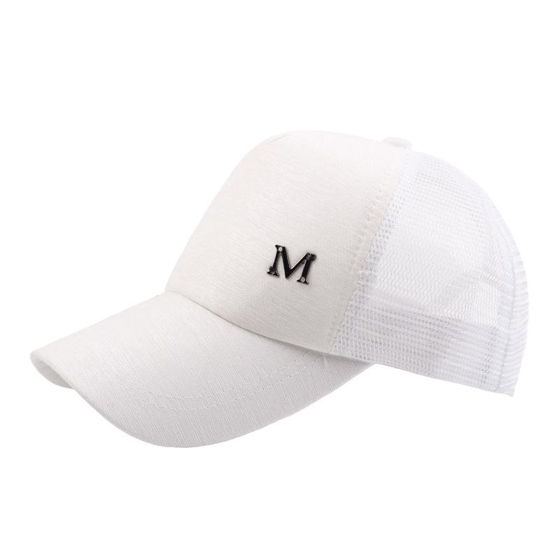 Летняя сетчатая дышащая бейсболка M Standard для родителей и детей с загнутыми полями, солнцезащитная кепка с большими полями, женская кепка