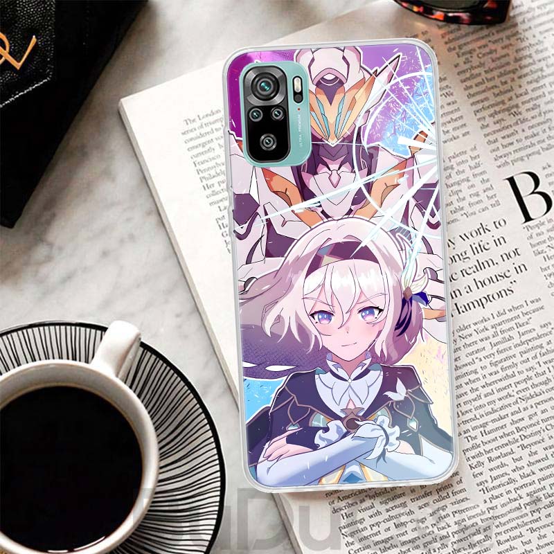 Чехол Honkai Star Rail Firefly для Xiaomi Redmi Note 10 9S 9 8T 8 Pro 7 5 Mi 9T 10T 11T 12T 11 12 Lite 12X A3 A2 A1 С принтом Coque