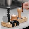 Coffee Tamper Holder Stand Espresso Distributor Mat Rack 51mm 53mm 58mm Coffee Portafilter Holder Coffee Maker Tool Accessories Barista Gift