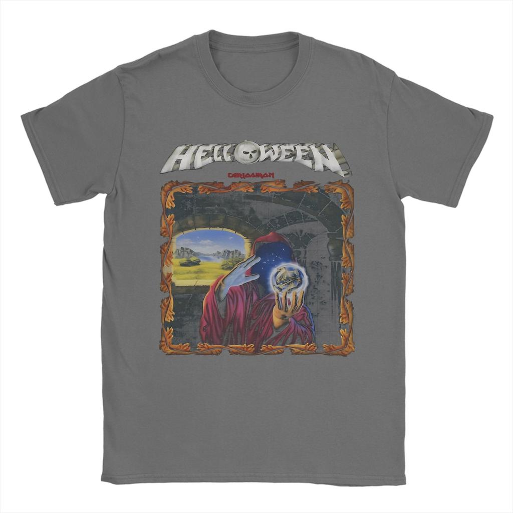3 Good Designs Helloween Band Pure Cotton TShirt For Unisex Summer Vintage TShirts O Neck Harajuku Tee Shirt Oversize Tops