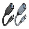 OTG-кабель USB Type C, Type C (папа) на USB 3.0 (мама), конвертер быстрой зарядки USB