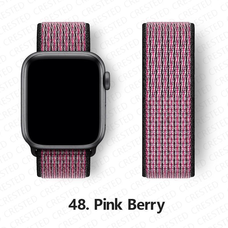 Нейлоновый ремешок для Apple, ремешок для часов 44 мм, 40 мм, 42 мм, 38 мм, браслет для умных часов, ремень, спортивный браслет-петля, iWatch series 3, 4, 5, 6, se, ремешок