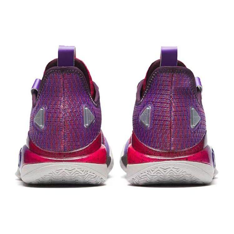 Кроссовки Kyrie Irving x Anta Shock Wave 5 Pro Moon Мужские Фиолетовый Полуночно-сливовый Васильково-красный 112411111S-1