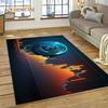 Bitcoin 3D Virtual Currency NFT Area Rug Carpet for Bedroom Living Room Home Sofa Decoration,Children Game Large Decor Floor Mat