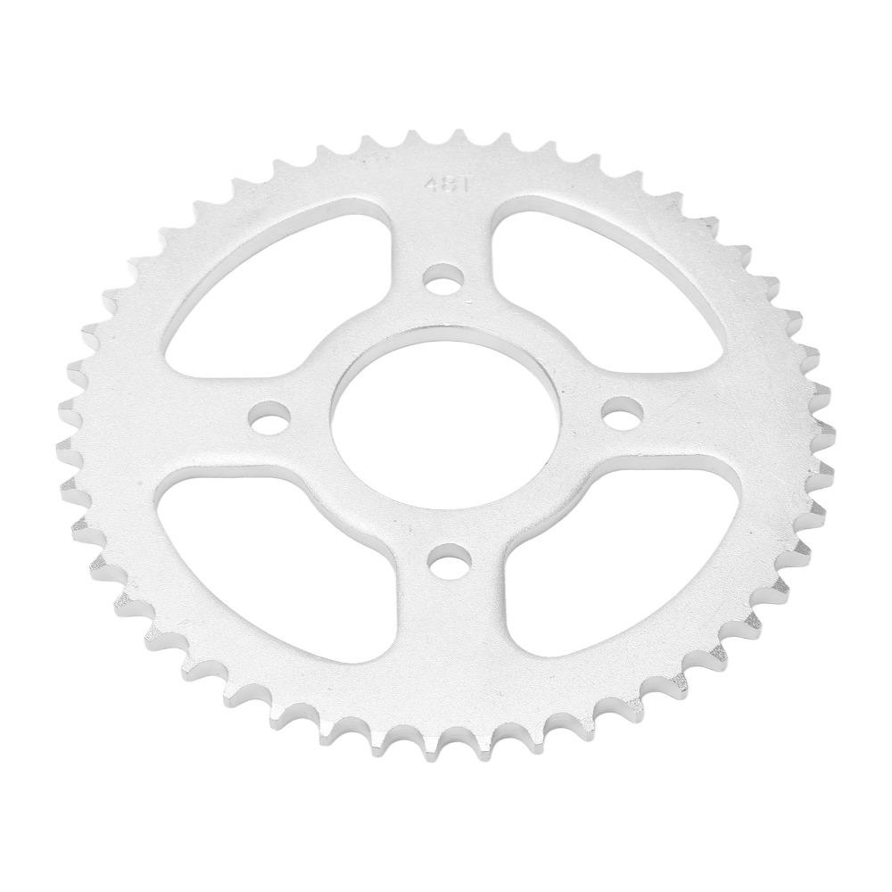 Steel Motorcycle Sprocket ID 58mm Rear Drive Sprocket Rear Chain Sprocket  Replacement Sprocket