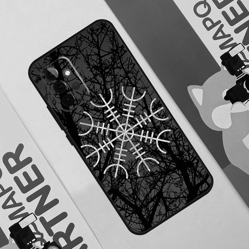 Чехол Forest Nordic Runes для Samsung Galaxy A34 A24 A54 A14 A52 A42 A32 A22 A12 A51 A71 A53 A33 A23 A13