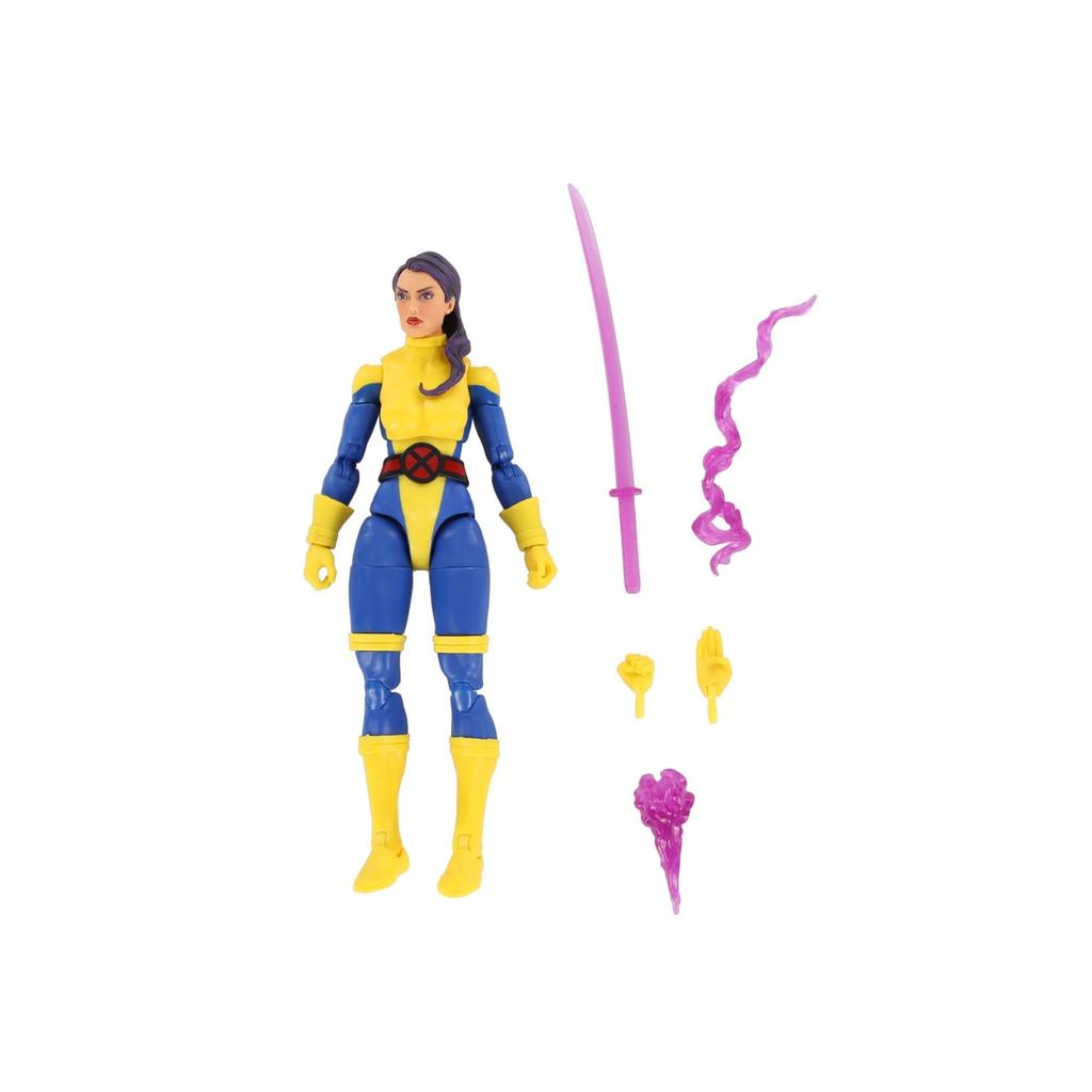 Marvel Legends Series Banshee Gambit Psylocke 60th Anniversary Action Figure Set & X-Men 6-inch