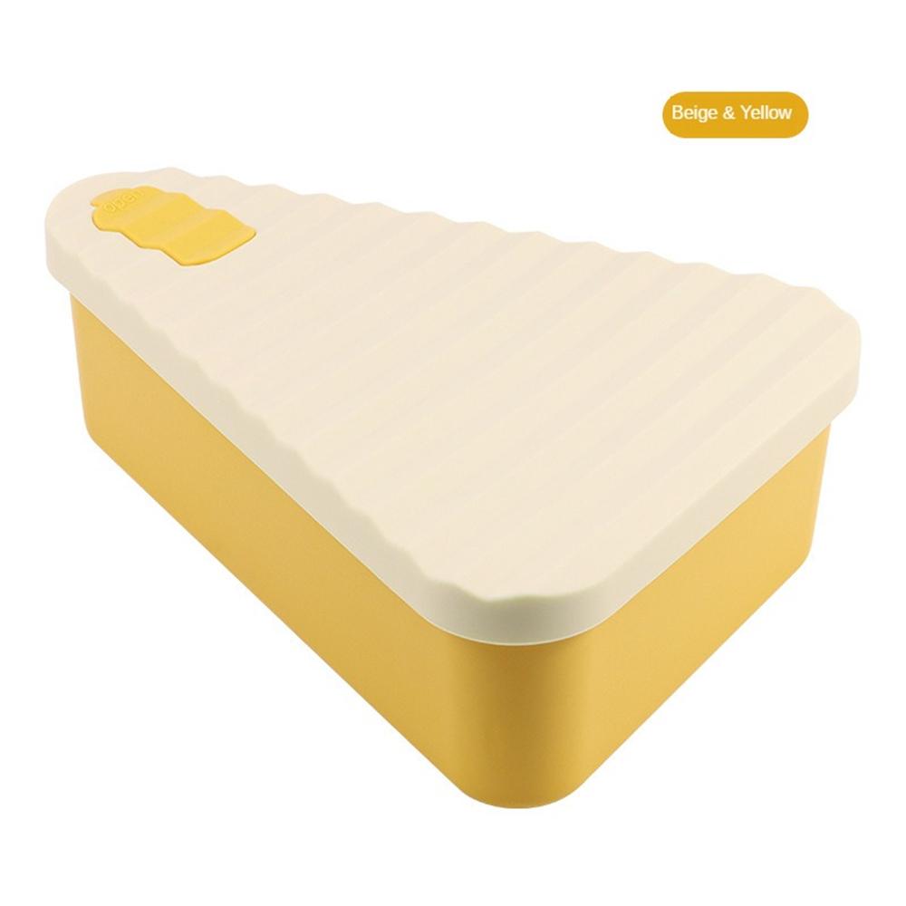 Коробка для пиццы сохраняет свежесть, герметично закрывается, подходит для микроволновки, легко хранить, герметичная коробка для завтрака для взрослых, коробка для завтрака экономит место