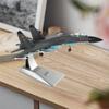 1/100 Scale Fighter Model Alloy Airplane Tabletop Decor Home Aircraft Attack Plane