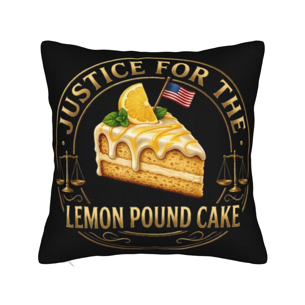 Afroman Justice For Lemon Pound Cake Pillow Cover Printing Cushion Cover Decoration Throw Pillow Case Cover Home Multiple Sizes