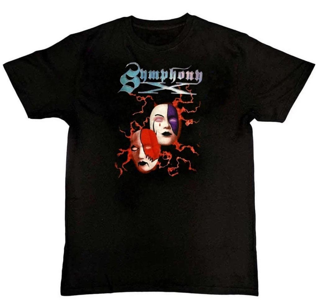 Symphony X Band Graphic Print Unisex Mens 100% Cotton T-shirt Mens Tees Top