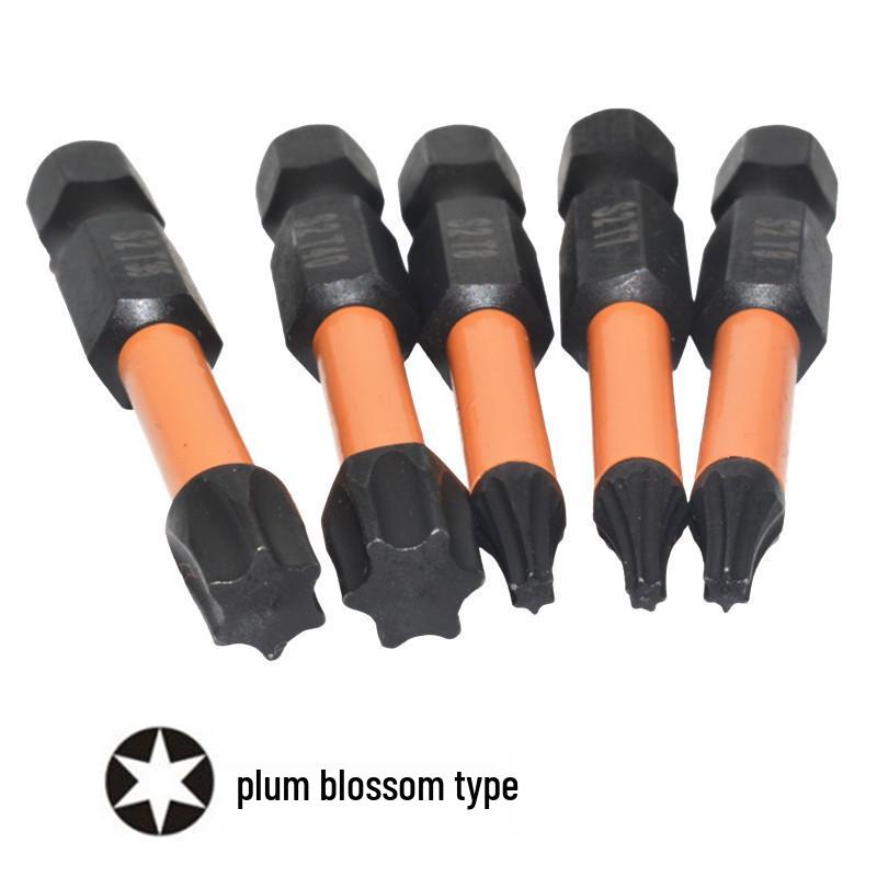 Набор Torx бит из легированной стали S2, 26 шт., сплошные и полые, 25 мм/50 мм, для электроотверток
