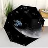 Snoopy Print Automatic Open Close Umbrella, Portable Foldable Umbrella, for Outdoor Commute Camping Trip, Ideal Birthday Gift