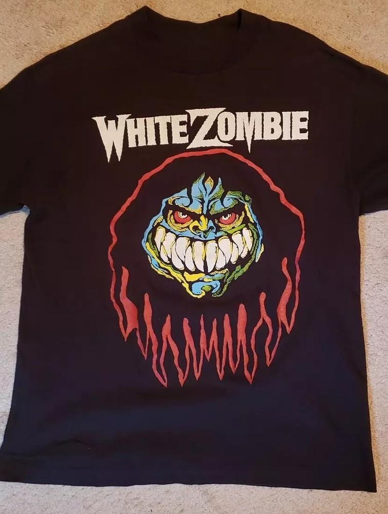 White Zombie Monster Graphic T-shirt