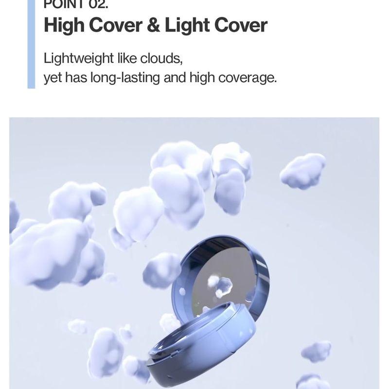 UNLEASHIA Babe Skin Baby Blue Cushion Сменный блок Re-Feel - 8 цветов