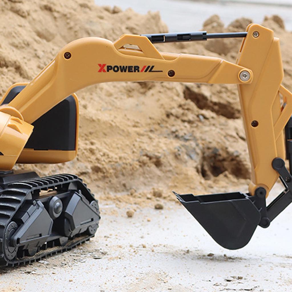 Экскаватор с дистанционным управлением 2,4 ГГц 1/12, распознающий жесты, экскаватор с дистанционным управлением и функцией