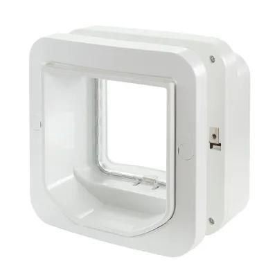 SureFlap DualScan Microchip Cat Flap, White