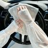 Lace Sunscreen Sleeve Loose Ice Silk Cooling Arm Sleeve Fashion Lace Arm Sleeves  Spring Summer