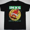 Новая футболка INXS DEVIL INSIDE TOUR Подарок для фанатов Унисекс S-5XL Футболка BS59 Унисекс Футболка