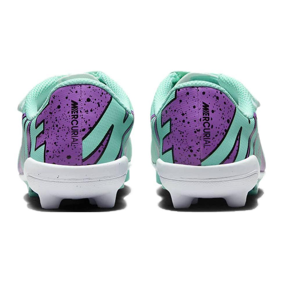 Nike Mercurial Vapor 15 Comfortable Durable Low-Top Kids Soccer Shoes Kids Sneaker Green DJ5964-300