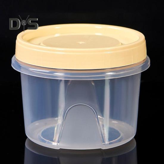 4 шт. контейнеры для заправки салата 500 мл, пищевой контейнер без бисфенола А для закусок, соусов, приправ, многоразовые стаканчики для соуса для ланч-бокса, хранения фруктов, орехов, йогурта