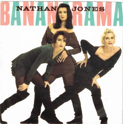 7-дюймовая пластинка BANANARAMA - Nathan Jones NANA18 London Records 1988 UK Танцевальная и электронная б/у