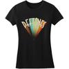 Мужские футболки Deftones с белым логотипом, дышащие, готические, японской моды, хлопок, круглый вырез, короткий рукав, мягкая, оверсайз