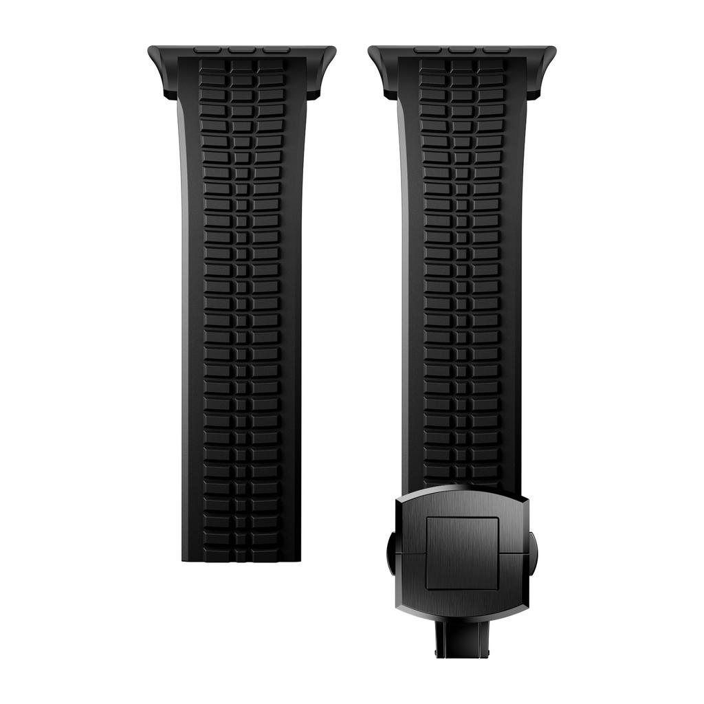 Мужской браслет для Apple Watch Ultra2 49 мм Серия 10 46 мм Силиконовый ремешок Подходит для Iwatch 7 8 9 45 мм Se 4 5 6 44 мм Регулируемый Correa