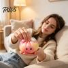 Сенсорные игрушки-антистресс для детей, разноцветная булочка, сжимаемая игрушка, мягкая, милая, портативная, размером с ладонь, игрушка для снятия стресса, для взрослых, от тревоги, рождественские чулки
