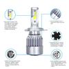 1PC LED Car Headlight H1 H3 H4 H7 H11 H13 880 9004 9005 9006 9007 Headlamps 72W 8000LM 6000K Pure White Car Lights Auto Headlamp