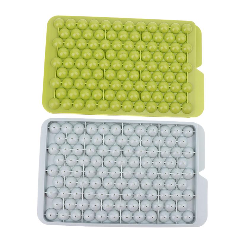 104 сетчатый круглый лоток для льда с крышкой из полипропилена, летняя форма для кубиков льда, форма для хоккея на льду, круглая форма для приготовления льда